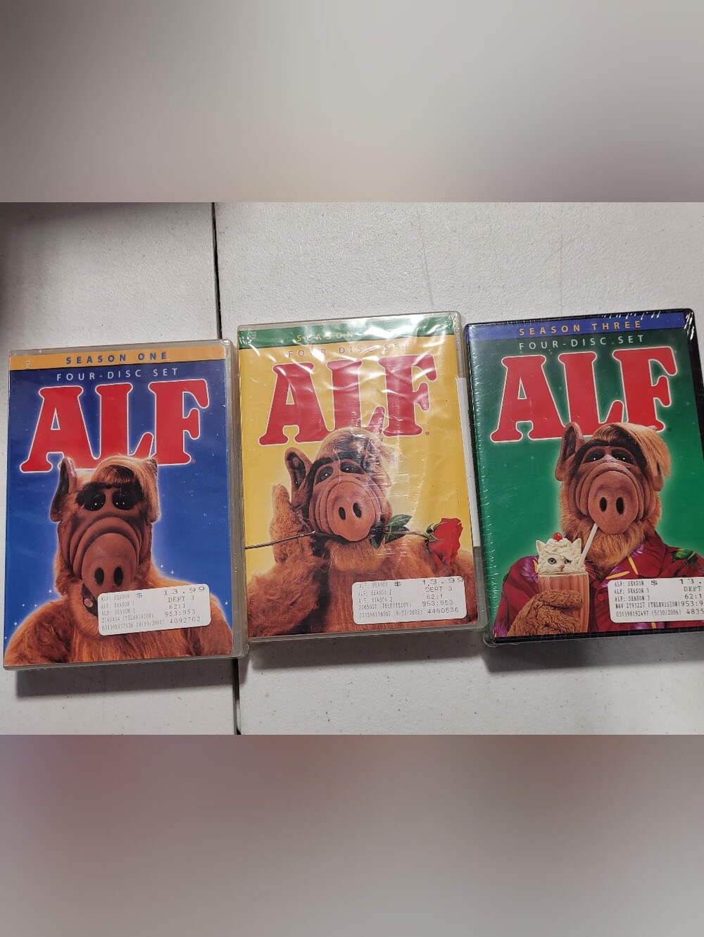 LF ALF DVD Set Trio Seasons 1,2 And 3